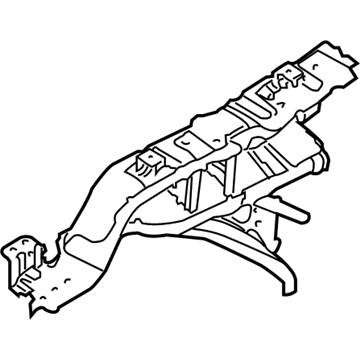 Infiniti 64180-EJ20A Reinforcement-Hoodledge,RH