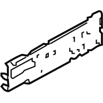 Infiniti G513E-EG000 Plate-Closing,Side Member Front L