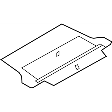 Infiniti 84907-JJ80A Board Assembly-Trunk Floor, LH