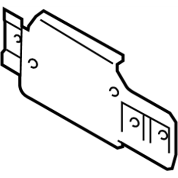 Infiniti 80675-1MA0A Bracket-Inside Handle,LH