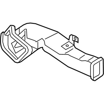 Infiniti 27952-1LA0A Duct-REARHEATER