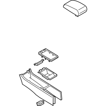 Infiniti 96910-JL03A Box Assy-Console,Center
