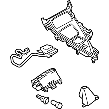 Infiniti 96941-5CB9A Finisher-A/T Indicator,Console