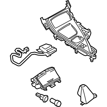 Infiniti 96941-5CB9B FINISHER - Console Indicator