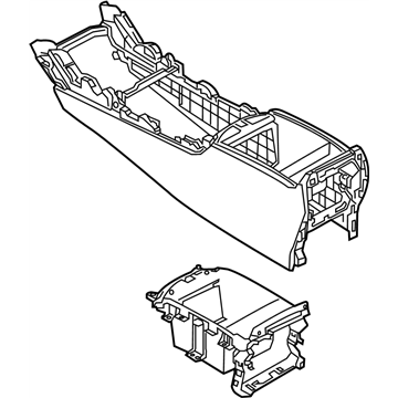 Infiniti 96911-4GT1A Body-Console