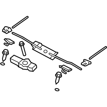 Infiniti 97096-JJ50C Lock Assy-Folding Roof