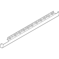 Infiniti 76850-AR000 MUDGUARD-SILL CENTER,RH