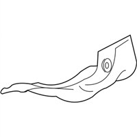 Infiniti 16590-1PM5B COVER-MANIFOLD F/RH