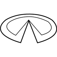 Infiniti 62892-3Y100 ORNAMENT-FRONT