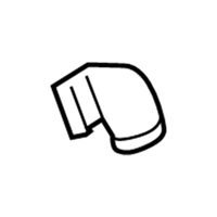 Infiniti 87609-1MA0A DUCT-SEAT BACK