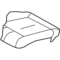 Infiniti 87370-JL21B TRIM ASSY-CUSHION,FRONT SEAT
