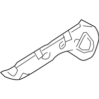 Infiniti 16590-1ZR0A COVER-EXHAUST MANIFOLD