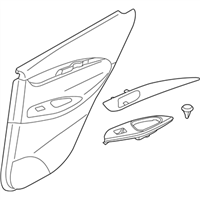 Infiniti 82900-1BL0A DOOR TRIM PANEL