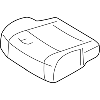 Infiniti 87370-ZM20A TRIM ASSY-FRONT SEAT CUSHION