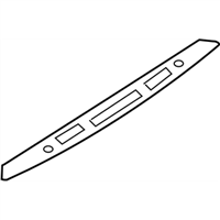 Infiniti 90816-1LA0A FIN ASSY-BACK DOOR,CENTER UPPER