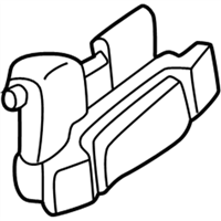 Infiniti 90606-2W400 HANDLE ASSY-BACK DOOR