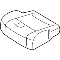 Infiniti 87370-ZM60C TRIM ASSY-FRONT SEAT CUSHION