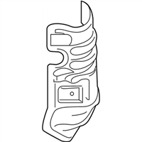 Infiniti 16590-3KA1B COVER-EXHAUST MANIFOLD