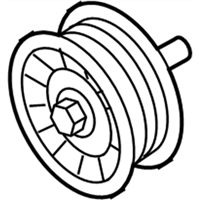 Infiniti 11925-5CA0C PULLEY ASSY-IDLER