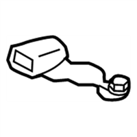 Infiniti 89842-1LA1A BELT ASSY-BUCKLE,3RD SEAT RH