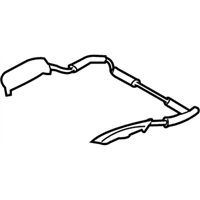 Infiniti 87349-JK01A SIDE SUPPORT