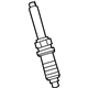 Infiniti B2401-HG00B Spark Plug
