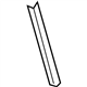 Infiniti 82816-3JA2A Tape-Rear Door Sash,RH