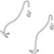 Infiniti 88844-AS500 Rear Seat Tongue Belt Assembly