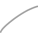 Infiniti 80816-3JA1A Tape-Front Door Sash,RH