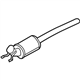 Infiniti 20101-5DC0A MUFFLER Sub Assembly-Exhaust,Front