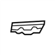 Infiniti 62221-1LA0A Bracket - Front Bumper Side, LH