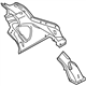 Infiniti 766D0-1BA0B Pillar-Rear,Inner RH
