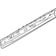 Infiniti 76451-1BA0A Sill-Inner,LH