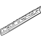 Infiniti 76451-1CA0A Inner Sill Left Hand Infiniti 76451-1CA0A Inner Sill Left Hand