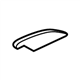 Infiniti 73870-1BA1A End Cap-Rear,RH