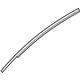 Infiniti 80816-JK00A Tape-Front Door Sash,RH
