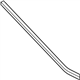 Infiniti 79763-AM810 Moulding-Rear Window,Side LH