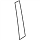 Infiniti 802D3-1CA0A Cover Front Door Sash,LH Infiniti 802D3-1CA0A Cover Front Door Sash,LH