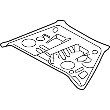 Infiniti Floor Pan - G4512-5NAFA