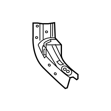 Infiniti G67B5-5NAMA Support-Wheel House Member,LH G67B5-5NAMA Infiniti Support-Wheel House Member,LH Illustration 1 of 1