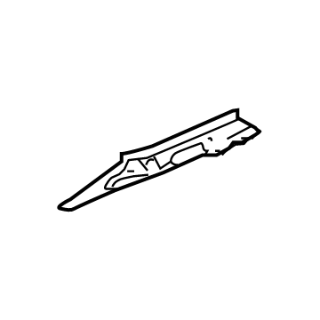 Infiniti G4516-5NAMA Extension-Rear Floor,Front RH G4516-5NAMA Infiniti Extension-Rear Floor,Front RH Illustration 1 of 1