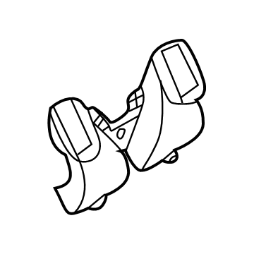 27860-5NA0A Infiniti Duct-Ventilator, Center Illustration 1 of 1