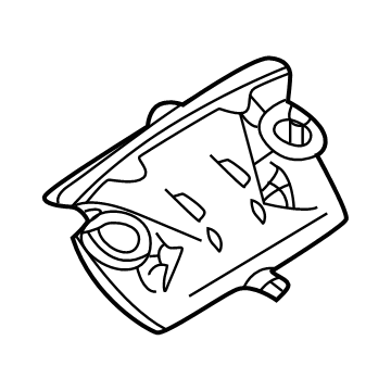 27800-5NA0A Infiniti Nozzle-Defrostor Illustration 1 of 1