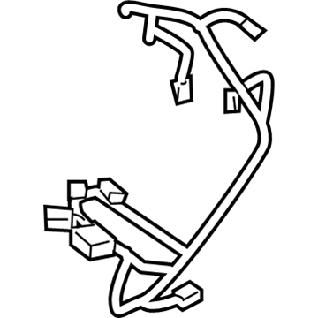 Infiniti 87069-6JB0A Front Seat Harness 87069-6JB0A Infiniti Front Seat Harness Illustration 1 of 1
