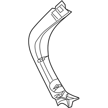 90903-1A68A Infiniti FINISHER Back Door GRY Illustration 1 of 1