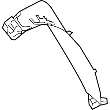 Infiniti 90902-1A68A Trim-T/GATE BRN 90902-1A68A Infiniti Trim-T/GATE BRN Illustration 1 of 1