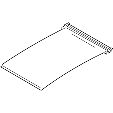 91250-5NA0A Infiniti Sunroof Shade Assembly Illustration 1 of 1