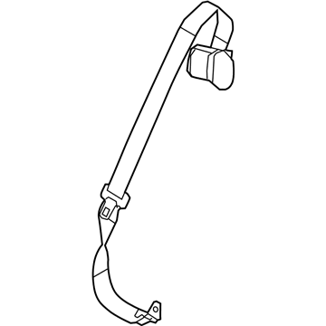 Infiniti QX55 Seat Belt - 88854-5NA8A