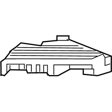 62229-5NA0A Infiniti Clip Illustration 1 of 1