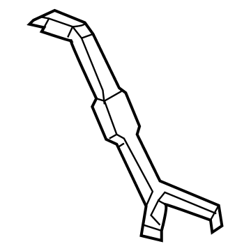 62214-5NA0A Infiniti Bracket-Front Bumper Stay,RH Illustration 1 of 1